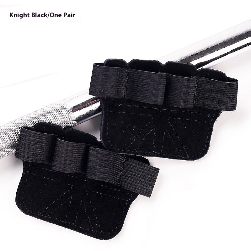 Cowhide Fitness Booster Stripe Four Fingers Hand Protector Fitness Protective Gear