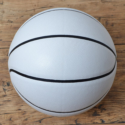 Low-Key Basketball No. 7 Pure White Non-Standard Three-Dimensional Inner Tube Non-Slip