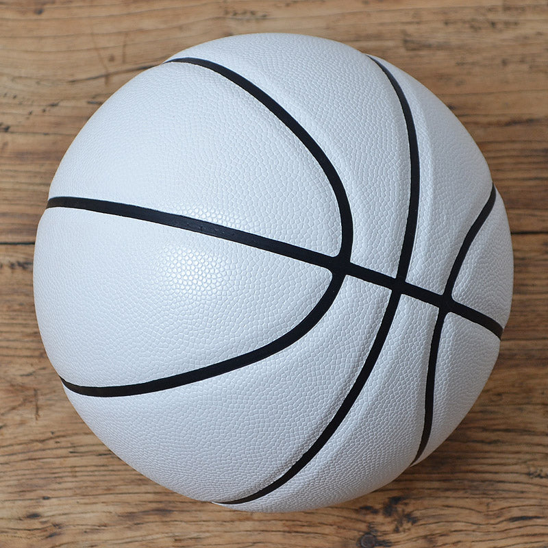 Low-Key Basketball No. 7 Pure White Non-Standard Three-Dimensional Inner Tube Non-Slip