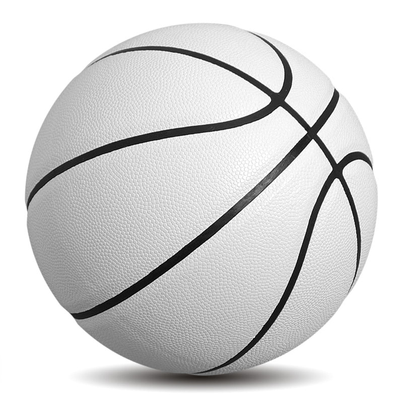 Low-Key Basketball No. 7 Pure White Non-Standard Three-Dimensional Inner Tube Non-Slip