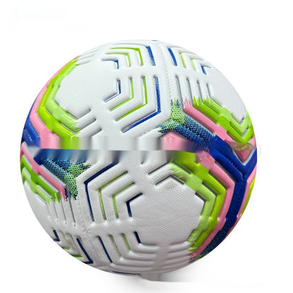 No 5 Indentation Competition PVC Machine Seam Durable Soccer Ball